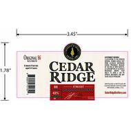 Cedar Ridge Bourbon Mini